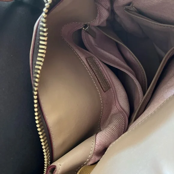 Bundle of Dooney & Bourke McKenzie Hobo with wallet. color: Taupe - Picture 10 of 17